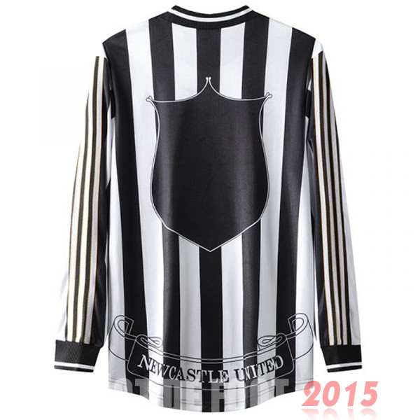 Maillot De Foot Domicile Manches Longues Newcastle United Rétro 1997 1999 Blanc