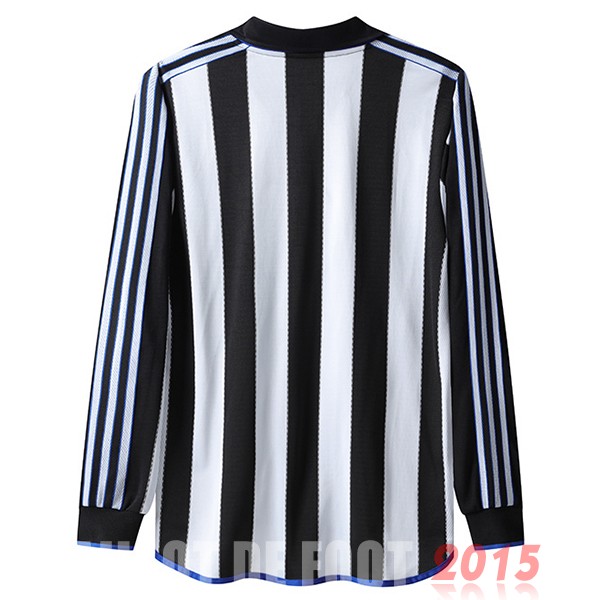 Maillot De Foot Domicile Manches Longues Newcastle United Rétro 1999 2000 Blanc