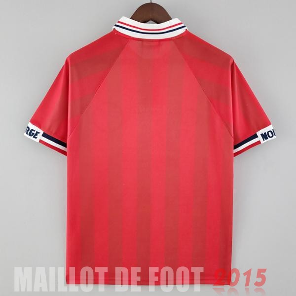 Maillot De Foot Domicile Maillot Norvège Rétro 1998 1999 Rouge