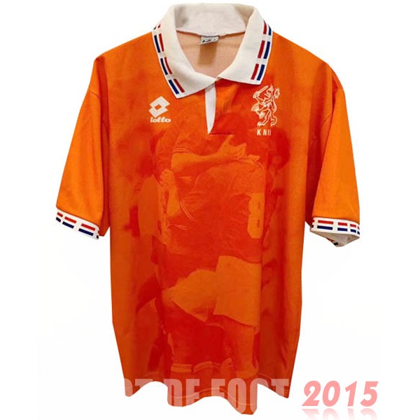 Maillot De Foot Domicile Maillot Pays Bas Rétro 1996 Orange