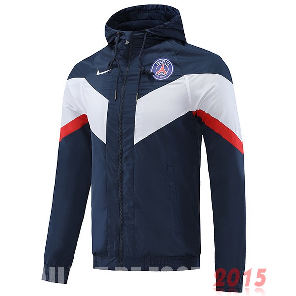 Maillot De Foot Coupe Vent Paris Saint Germain 22/23 Bleu Blanc