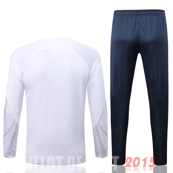 Maillot De Foot Survêtements Paris Saint Germain 22/23 Blanc I Bleu