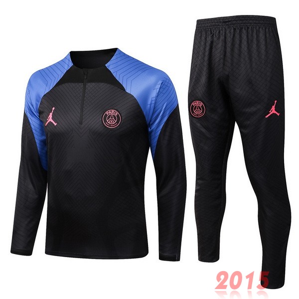 Maillot De Foot Survêtements Paris Saint Germain 22/23 Noir Bleu