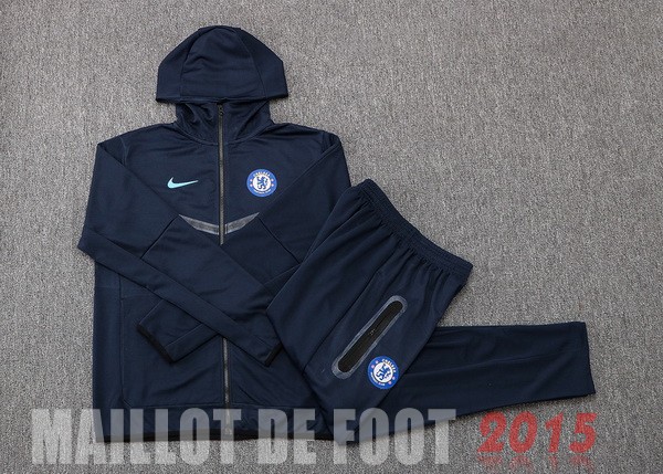 Maillot De Foot Sweat Shirt Capuche Paris Saint Germain 22/23 Bleu Marine