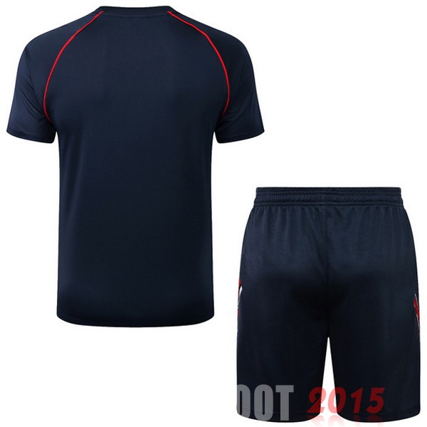 Maillot De Foot Entrainement Ensemble Complet Paris Saint Germain 22/23 Bleu Blanc