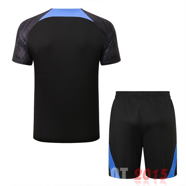 Maillot De Foot Entrainement Ensemble Complet Paris Saint Germain 22/23 Noir I Bleu