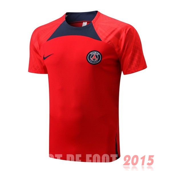 Maillot De Foot Entrainement Paris Saint Germain 22/23 Rouge Bleu