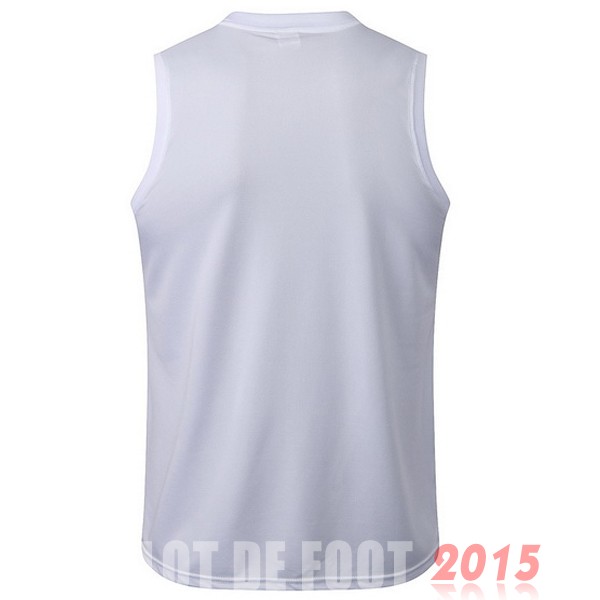 Maillot De Foot Entrainement Sans Manches Paris Saint Germain 22/23 Blanc Gris