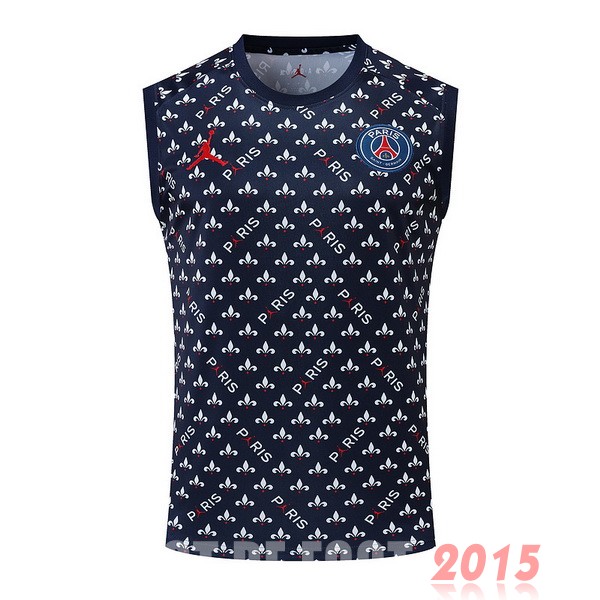 Maillot De Foot Entrainement Sans Manches Paris Saint Germain 22/23 Bleu Marine