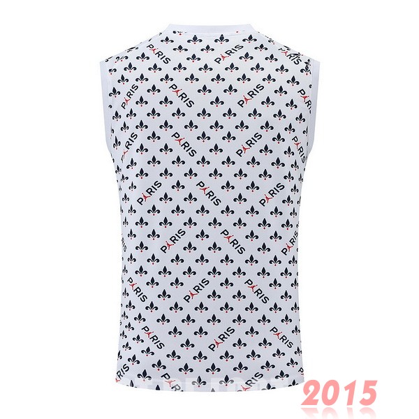 Maillot De Foot Entrainement Sans Manches Paris Saint Germain 22/23 I Blanc