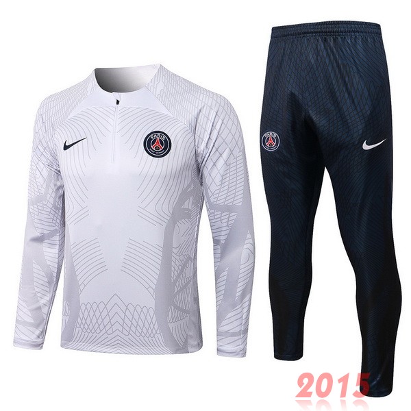 Maillot De Foot Survêtements Enfant Paris Saint Germain 22/23 Blanc