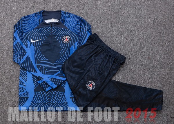 Maillot De Foot Survêtements Enfant Paris Saint Germain 22/23 Bleu Marine