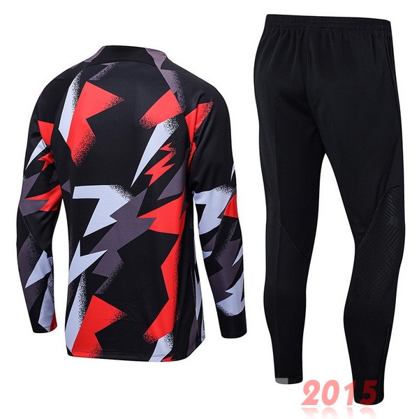 Maillot De Foot Survêtements Enfant Paris Saint Germain 22/23 Rouge Gris Noir