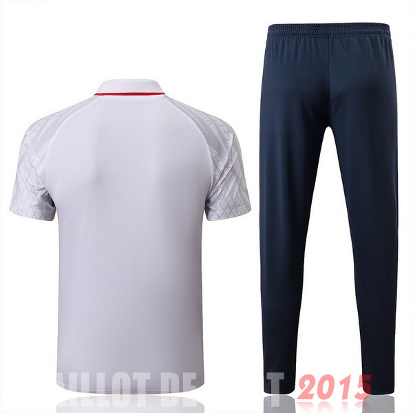 Maillot De Foot Ensemble Complet Polo Paris Saint Germain 22/23 Blanc Bleu Marine