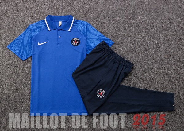 Maillot De Foot Ensemble Complet Polo Paris Saint Germain 22/23 Bleu