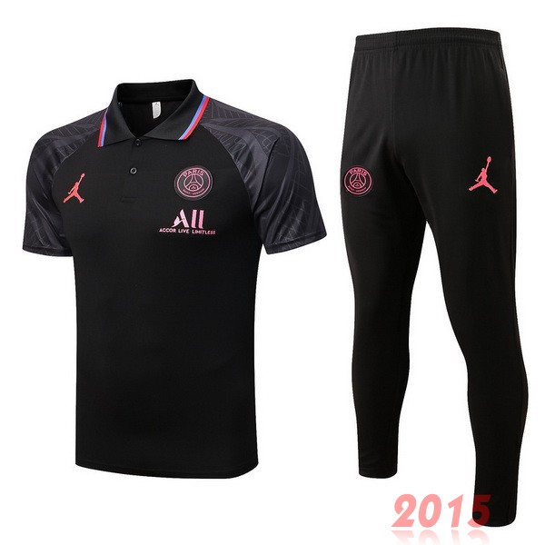 Maillot De Foot Ensemble Complet Polo Paris Saint Germain 22/23 Noir