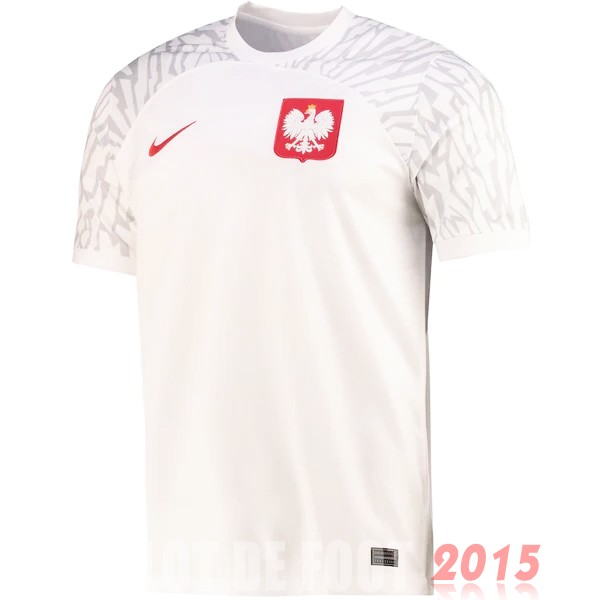 Maillot De Foot Thailande Domicile Maillot Pologne 2022 Blanc