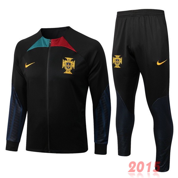 Maillot De Foot Survêtements Portugal 2022 I Noir