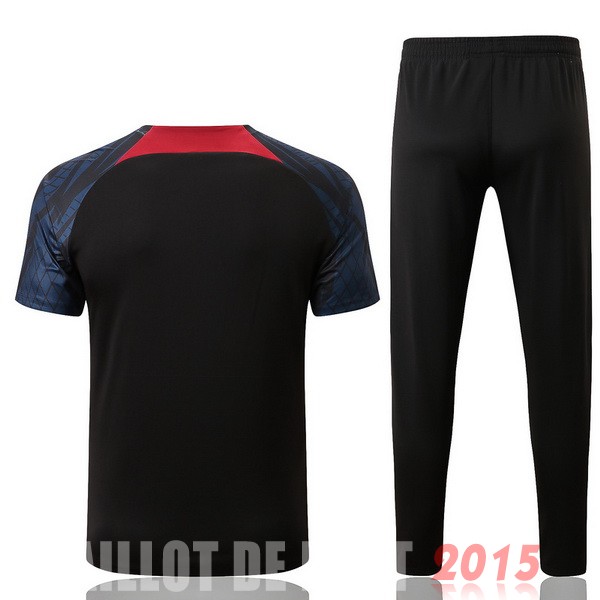 Maillot De Foot Entrainement Ensemble Complet Portugal 2022 Noir Vert