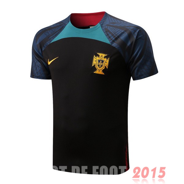 Maillot De Foot Entrainement Portugal 2022 Noir