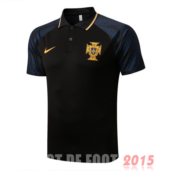 Maillot De Foot Polo Portugal 2022 Noir