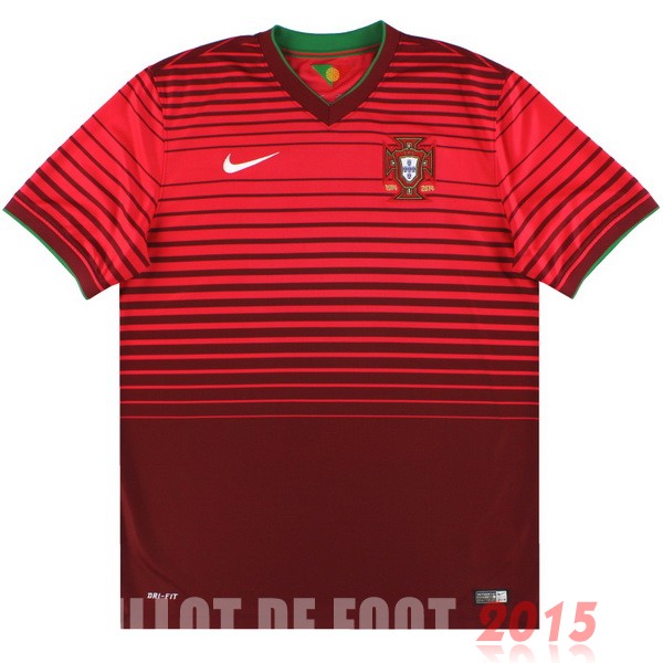 Maillot De Foot Domicile Maillot Portugal Rétro 2014 Rouge