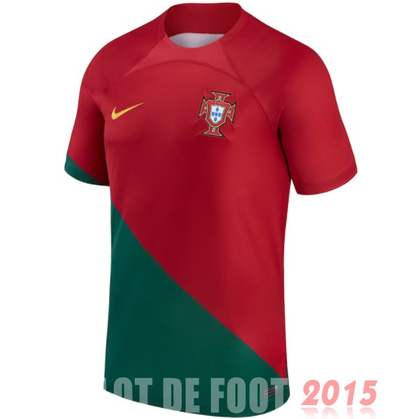 Maillot De Foot Domicile Maillot Portugal 2022 Rouge
