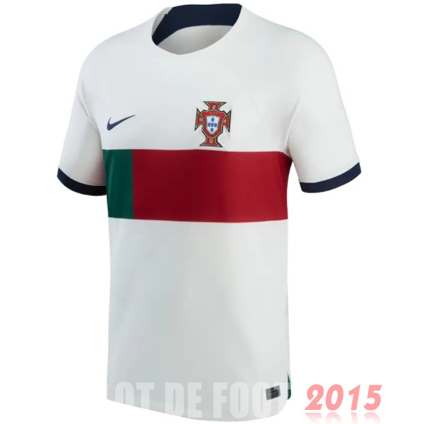 Maillot De Foot Exterieur Maillot Portugal 2022 Blanc