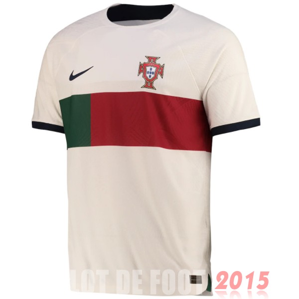 Maillot De Foot Thailande Exterieur Joueurs Maillot Portugal 2022 Blanc