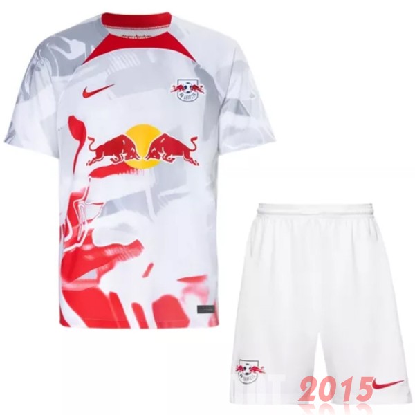 Maillot De Foot Domicile Conjunto De Enfant Leipzig 22/23 Blanc