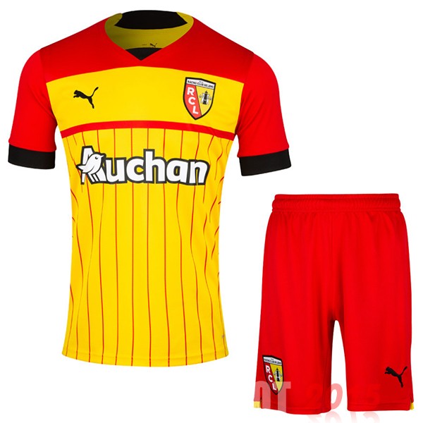 Maillot De Foot Domicile Conjunto De Enfant RC Lens 22/23 Jaune