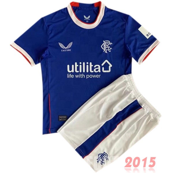 Maillot De Foot Domicile Conjunto De Enfant Rangers 22/23 Bleu