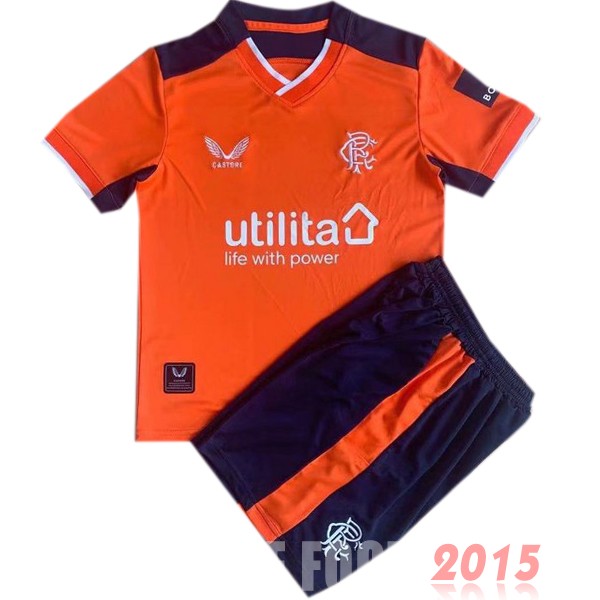 Maillot De Foot Exterieur Conjunto De Enfant Rangers 22/23 Orange