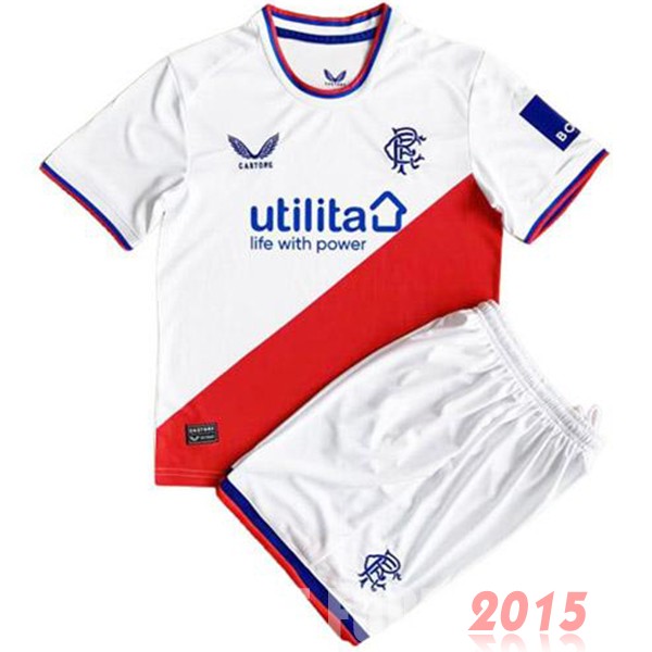 Maillot De Foot Third Conjunto De Enfant Rangers 22/23 Blanc