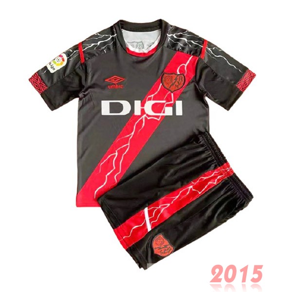 Maillot De Foot Exterieur Conjunto De Enfant Rayo Vallecano 2021 2022 Rouge