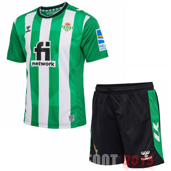 Maillot De Foot Domicile Conjunto De Enfant Real Betis 22/23 Vert