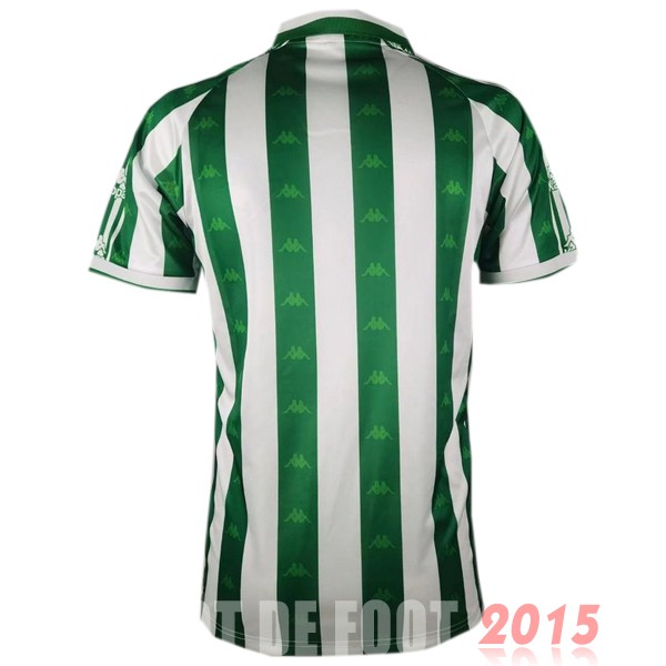 Maillot De Foot Domicile Maillot Real Betis Rétro 1995 1996 Vert