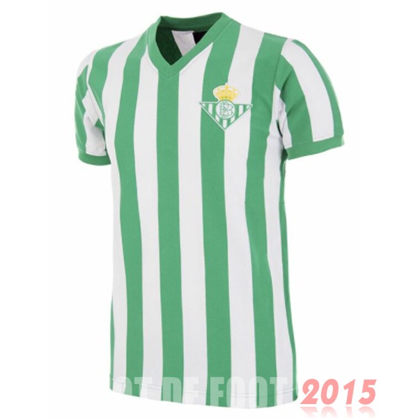 Maillot De Foot Domicile Maillot Real Betis Rétro 1997 1996 Vert