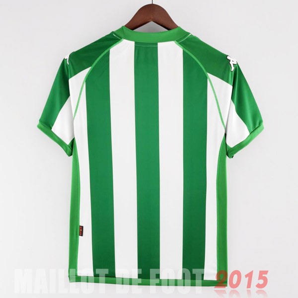 Maillot De Foot Domicile Maillot Real Betis Rétro 2001 2002 Vert
