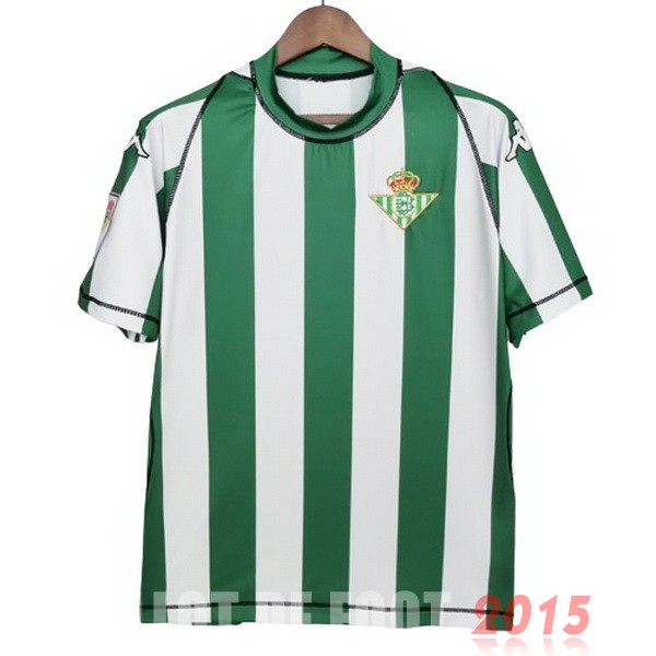 Maillot De Foot Domicile Maillot Real Betis Rétro 2003 2004 Vert