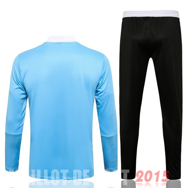 Maillot De Foot Survêtements Real Madrid 2021 2022 Bleu Blanc Noir