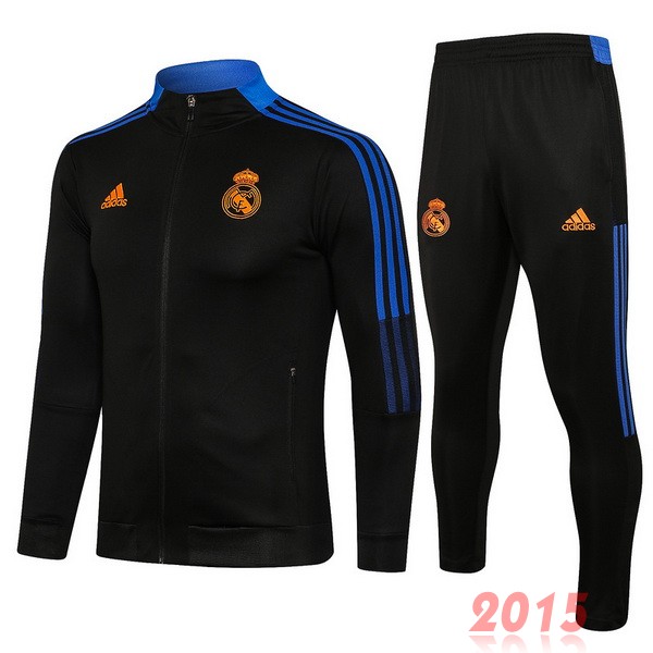 Maillot De Foot Survêtements Real Madrid 2021 2022 Noir I Bleu