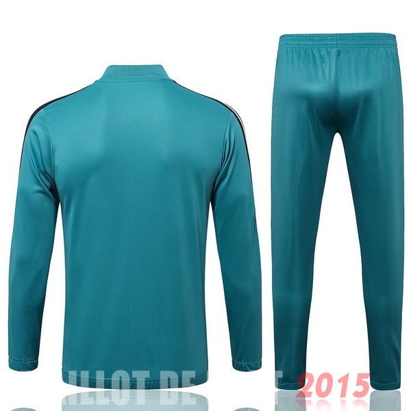 Maillot De Foot Survêtements Real Madrid 2021 2022 Vert II Noir