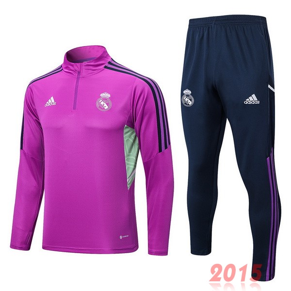 Maillot De Foot Survêtements Real Madrid 22/23 Purpura II Noir