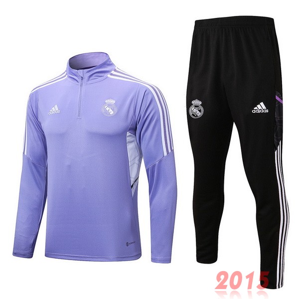 Maillot De Foot Survêtements Real Madrid 22/23 Purpura I Noir