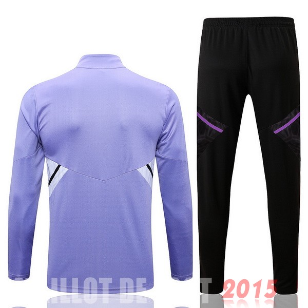 Maillot De Foot Survêtements Real Madrid 22/23 Purpura I Noir