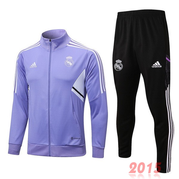 Maillot De Foot Survêtements Real Madrid 22/23 Purpura Noir