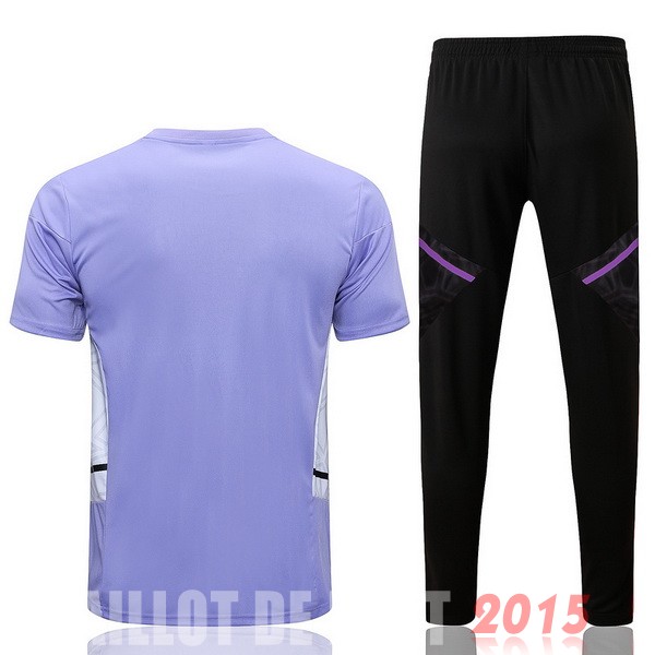 Maillot De Foot Entrainement Ensemble Complet Real Madrid 22/23 Purpura Noir