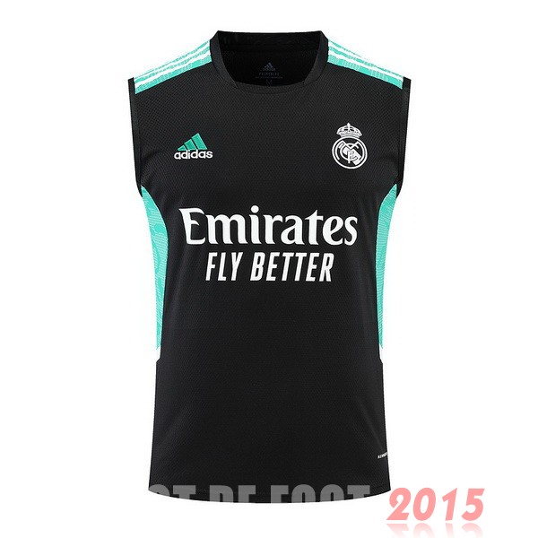 Maillot De Foot Maillot Sans Manches Real Madrid 22/23 Noir Vert