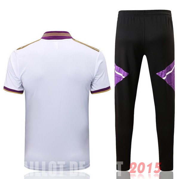 Maillot De Foot Ensemble Complet Polo Real Madrid 22/23 Blanc Purpura